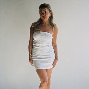 Djerf Avenue Butterfly Tube Dress NWT